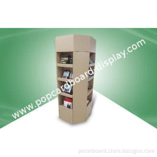 8 - face All - round - show POS Cardboard Display Stands Fo